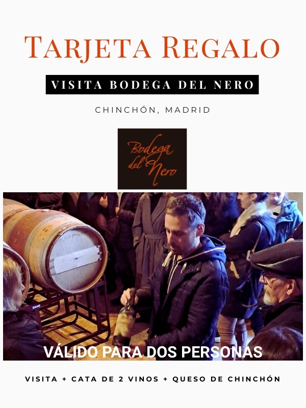 Tarjeta Regalo Digital – Visita Guiada y Cata en Bodega del Nero (x2)